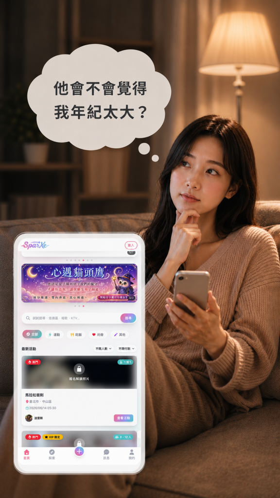 SparXe讓年紀不再成為阻礙交友的一大障礙